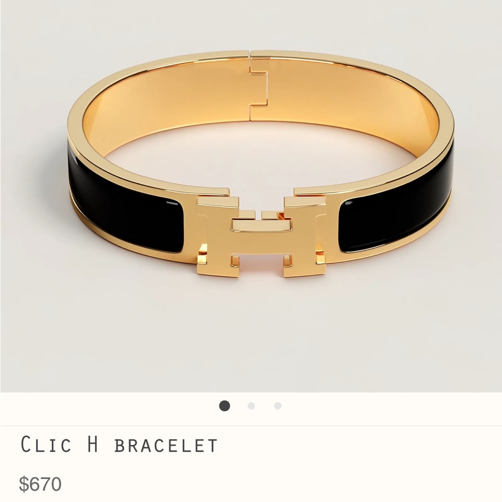 Clic H bracelet